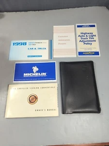 1998 CHRYSLER SEBRING CONVERTIBLE Owners Manual Original OEM - Bild 1 von 9