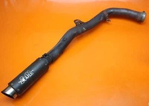 2004 2005 HONDA CBR 1000RR ZOOM CARBON FIBER EXHAUST PIPE MUFFLER SLIP ON CAN - Picture 1 of 16