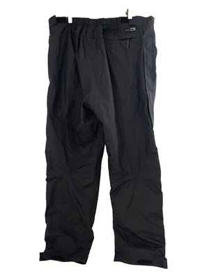 REI Element Pants Women’s XL Black waterproof adjustable full zip leg - Image 1 of 4