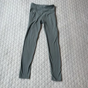 Athleta Girl Pocket Leggings Size M/8/10 Blue Sporty Athletic Soft Stretchy - Picture 1 of 8