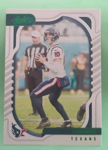 2022 Panini Absolute - Davis Mills #5 Green - Houston Texans  - Picture 1 of 2