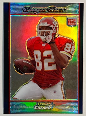 2007 Bowman Chrome Football RC Rookie Refractor #BC78 Dwayne Bowe - Image 1 of 2