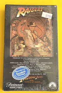 RAIDERS OF THE LOST ARK BETAMAX NOT VHS FIRST PRINT - Picture 1 of 6