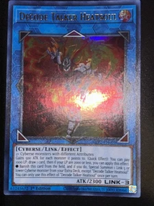 Yugioh! LP Decode Talker Heatsoul - GFP2-EN005 - Ultra Rare - 1st Edition Lightl - Picture 1 of 2