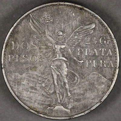 1921 Mexico Silver 2 Pesos Centennial of Independence - Image 1 of 2