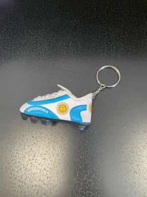 Argentina Soccer Shoe Key Chain - Blue/White - Image 1 of 2