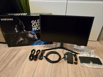 Samsung 27" CHG70 QLED Gaming Monitor FreeSync G-Sync Curved OVP Neuwertig - Bild 1 von 4