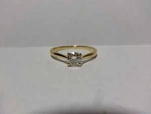 Anillo BRILLANTE de sueño hecho a mano 0,55 quilates, ¡fuego maravilloso! - Imagen 1 de 5