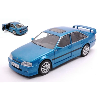 OPEL OMEGA EVOLUTION 500 1991 METALLIC BLUE 1:24 Whitebox Auto Stradali Modellin - Immagine 1 di 3