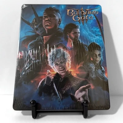 Baldur's Gate 3 (2023) Variant Custom-Made PS5/XBSX G2 Steelbook Case *NO GAME - Image 1 of 4