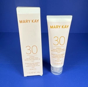 Mary Kay 30 Mineral Facial Sunscreen SPF 30 New Product New in Box Exp 12/25 - Picture 1 of 2