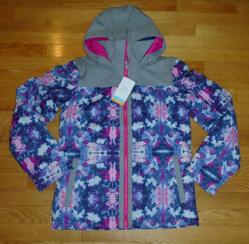 Roxy Youth Girls Ski Jacket Delski Girl DryFlight Waterproof XL 14
