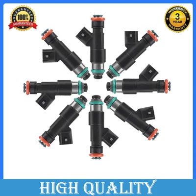 8Pcs 12594512 Fuel Injector FJ977 For GMC Yukon Yukon XL1500 5.3L V8 2007-2009 - Image 1 of 4