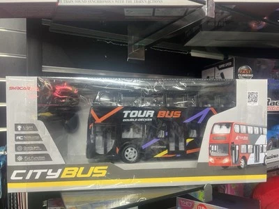 London Tour Bus Double Decker Remote Control London Transport Toy - Image 1 of 4