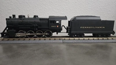 MTH 30-4023-1 O Pennsylvania 2-8-0 Steam Locomotive & Tender #9915 Super Clean - Image 1 of 4