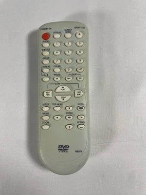 Funai Emerson Magnavox NB079 DVD Remote DP100MW8 MWD200GA DP100HH8 PVD1000 Works - Image 1 of 2