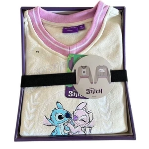 Disney Lilo and Angel Varsity Themed Sweatshirt, size 10, NWT - Picture 1 of 6