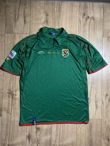 Vintage Bolivia National Soccer Team Atletica Jersey Size Xl - Picture 1 of 7