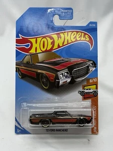 2017 Hot Wheels HW Hot Trucks ‘72 Ford Ranchero Black 29/250 8/10 - Picture 1 of 2