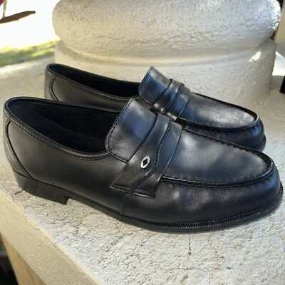 Mocasines hombre George negros talla 8w nuevos con caja Foto 1 de 4