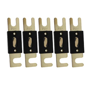 En línea ANL 250 amperios 250A ANL protección eléctrica hoja de fusible fusible chapado en oro - Imagen 1 de 3