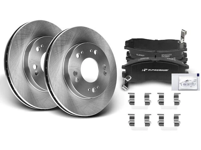 Kit de pastillas de freno delanteras y rotor 26MY76K para Mitsubishi Eclipse 1990-2001 Foto 1 de 1