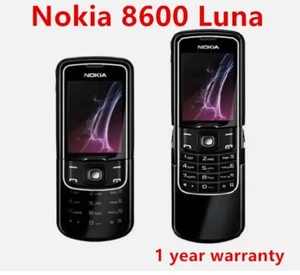 Nokia 8600 Luna Unlocked 2G GSM Bluetooth 2.0" 2MP Slide Mobile Phone NEW Seale - Picture 1 of 16