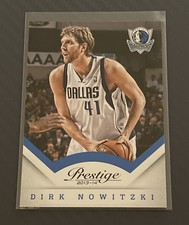 2013-14 Panini Prestige Dirk Nowitzki #103 Dallas Mavericks 