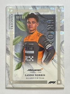2023 Topps Eccellenza F1 Lando Norris Trionfo Grey /75 - Picture 1 of 2