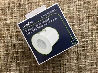 Newlec PIR 8A 360° Surface recess mounted OCCUPANCY Detector Movement - Image 1 of 4