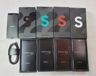 Samsung Galaxy S22 Ultra 5G SM-S908B/DS S908U1 128GB/256GB Unlocked  - Image 1 of 4