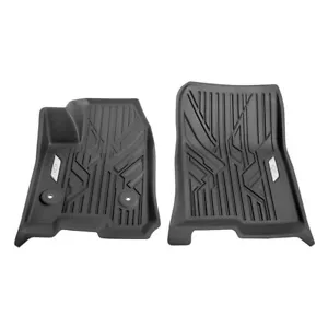 2023-2025 OEM Chevrolet Colorado Front All Weather Floor Liners Black 85654725 - Picture 1 of 2