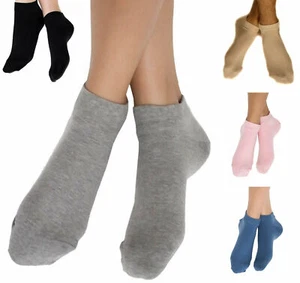 Zapatillas deportivas para mujer 98% algodón orgánico 1 a 18 pares de calcetines - Imagen 1 de 13