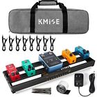 Guitar Pedalboard with Built-in Power Supply Pedal Board Small, Small and Bag 