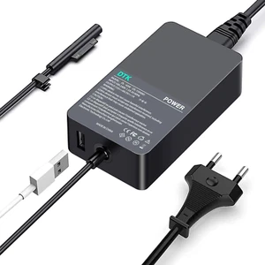 65W Caricatore Surface Pro, Alimentatore per Microsoft Surface Pro 6/5/4/3/7/X S - Foto 1 di 12