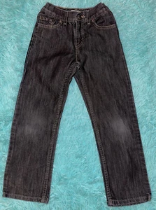 Levis 514 Boys Slim Straight Size 7X Reg Pants Jeans - Picture 1 of 12