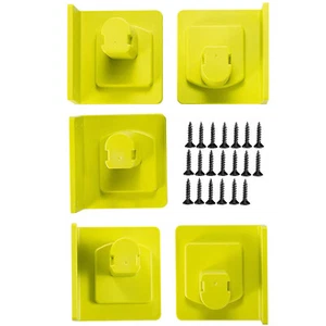 5Pcs Tool Holder Mount Wall Mount Bracket With Screw For Ryobi One+ 18V - Picture 1 of 12