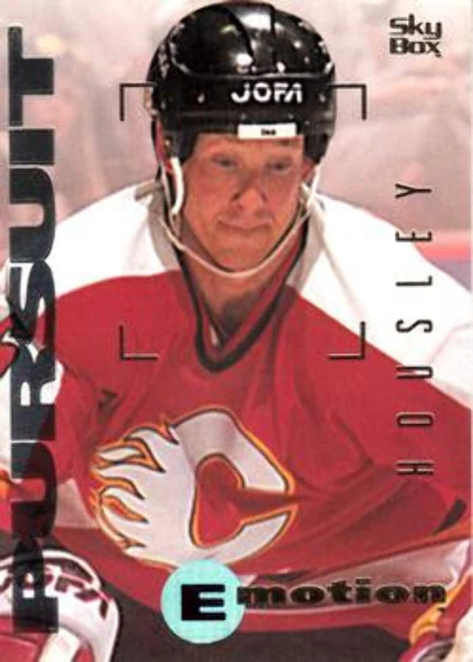 #22 Phil Housley - Calgary Flames - 1995-96 SkyBox E-Motion Hockey - Image 1 of 1