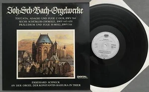 T748 Bach Organ Works in the Basilika Trier Schneck Discotone 66.23271 Dig St - Imagen 1 de 4