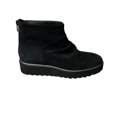 Eric Michael Mujer Botines de Gamuza Negros con Cierre de Cremallera Talla 38 Foto 1 de 4