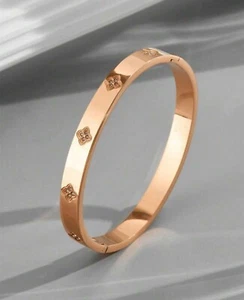 Armband Edelstahl 18 Karat vergoldet - Bild 1 von 3
