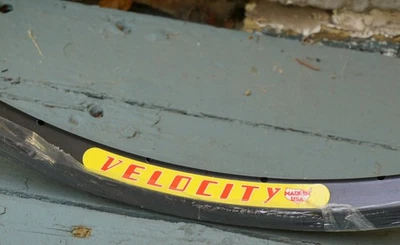 Velocity Dyad Rim 700C 32H Black NMSW Non Machined Black Single Speed Fixed Gear - Image 1 of 3