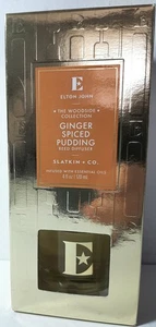 Slatkin Co Elton John Ginger Spiced Pudding Reed Diffuser Infused W/ Oils 4 Oz - Picture 1 of 5