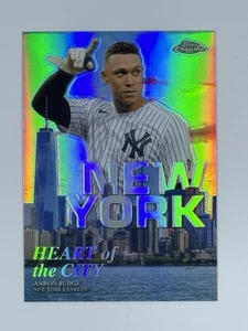 2022 Topps Chrome Aaron Judge #HOC-13 Heart of the City - Imagen 1 de 2