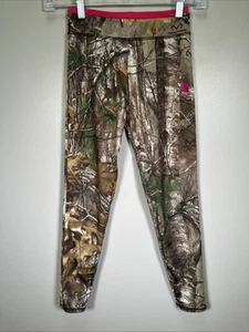 Leggings ajustados de camuflaje Carhartt Realtree niñas talla 8 caza al aire libre - Imagen 1 de 7
