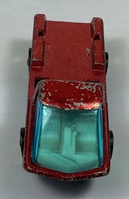 Camión de servicio de remolque Hot Wheels Redline 1969 Heavyweights rojo Hong Kong vintage Foto 1 de 4