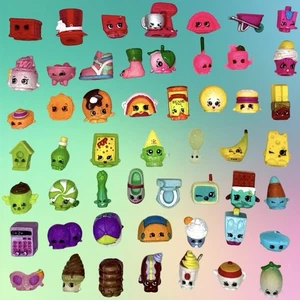 Shopkins Lot of 52 Random Figures - No Duplicates & Mixed Seasons & Rarities - Picture 1 of 6