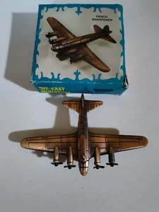 Die Cast Bronze Miniature Pencil Sharpeners Airplane - Picture 1 of 2