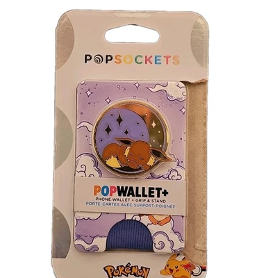 PopSockets PopWallet+ Pokémon Celestial Eevee Phone Wallet Grip & Stand - Image 1 of 3