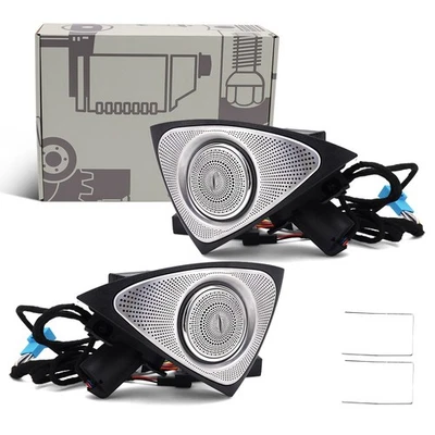 W213 3D Speaker Tweeter Set For Mercedes Benz E Class 64Colors Led-Ambient Light Foto 1 de 4